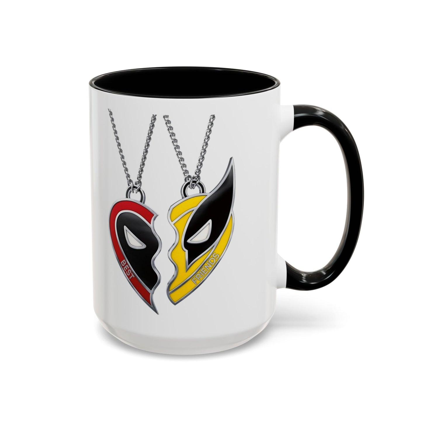 *HOT SELLER* Best Friends (Deadpool & Wolverine) Coffee Mug (11, 15oz)
