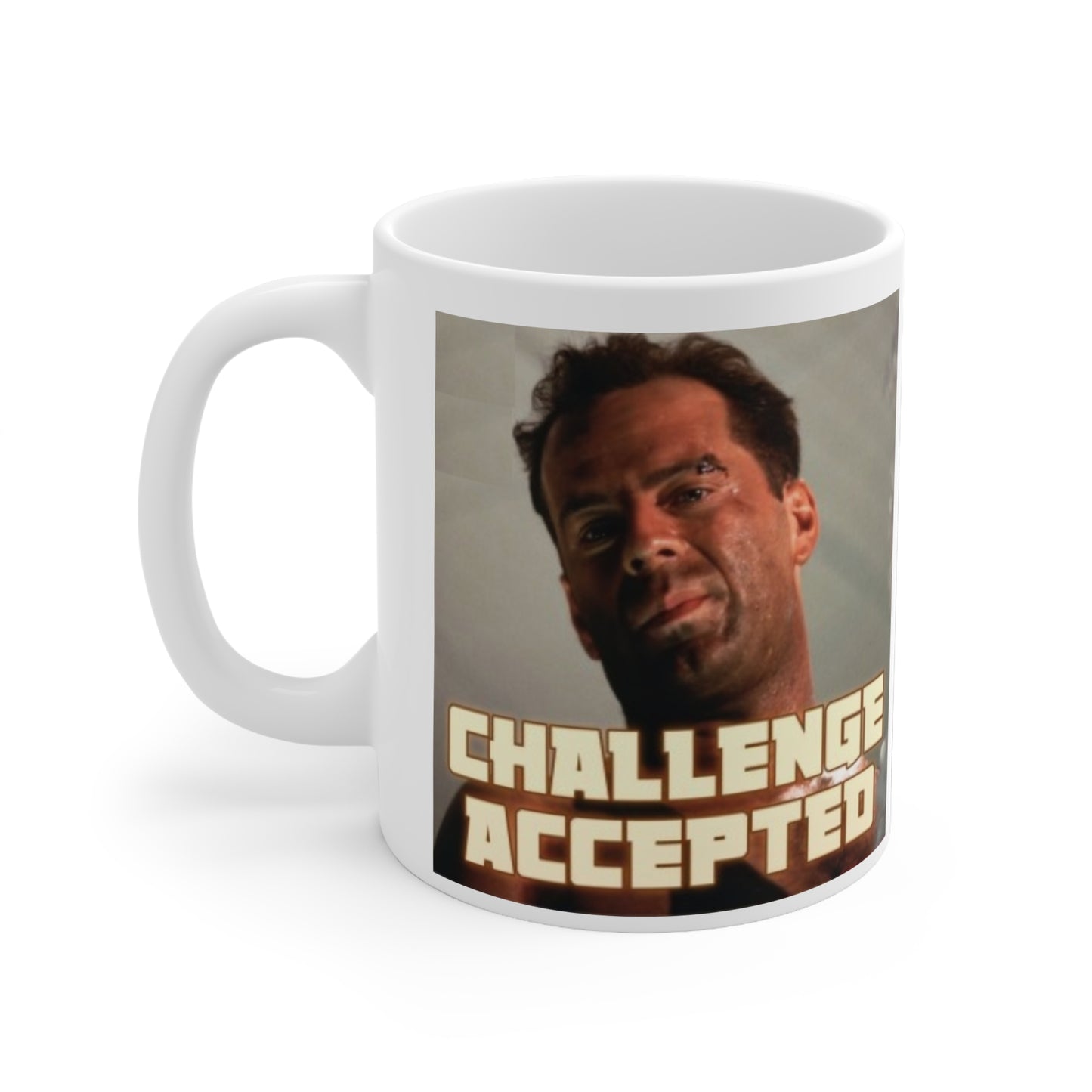 Die Hard - White Ceramic Mug, 11oz