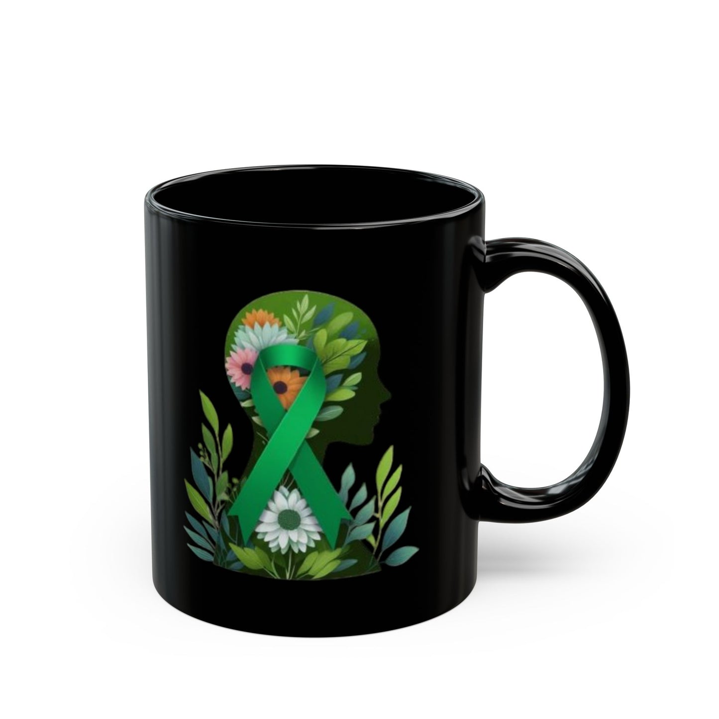 Mental Health Matters Mug (Black) (11oz)