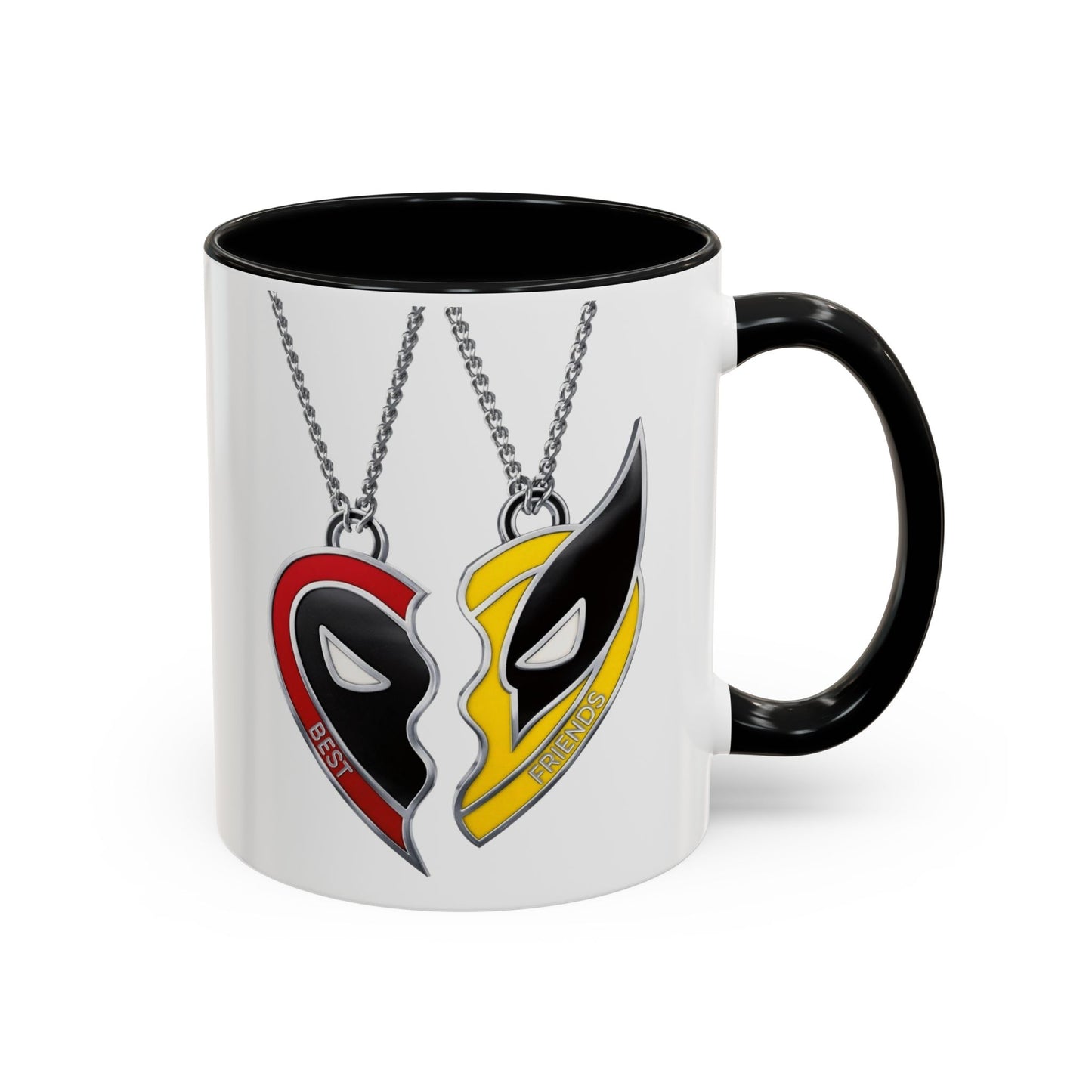 *HOT SELLER* Best Friends (Deadpool & Wolverine) Coffee Mug (11, 15oz)