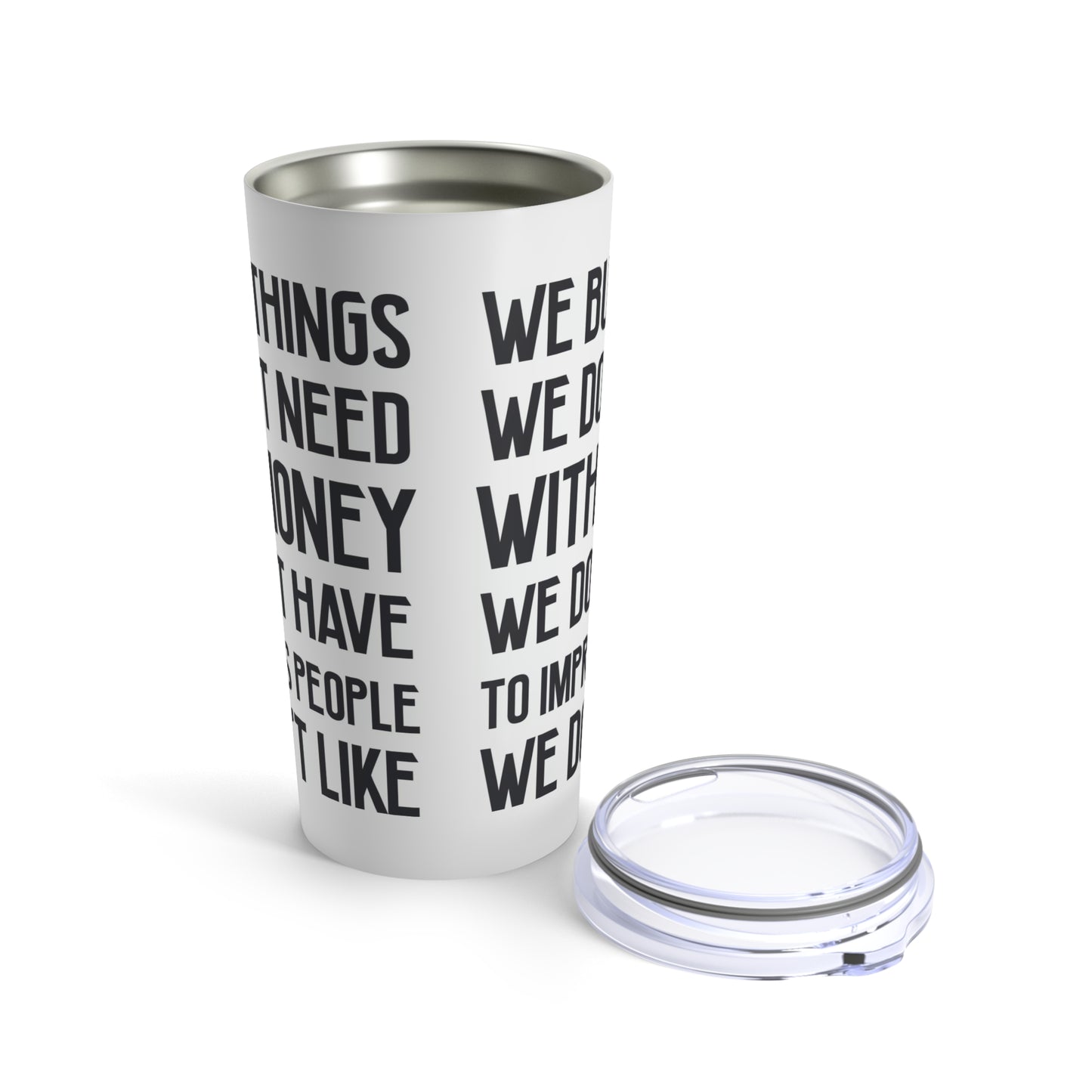 Fight Club quote - Tumbler 20oz