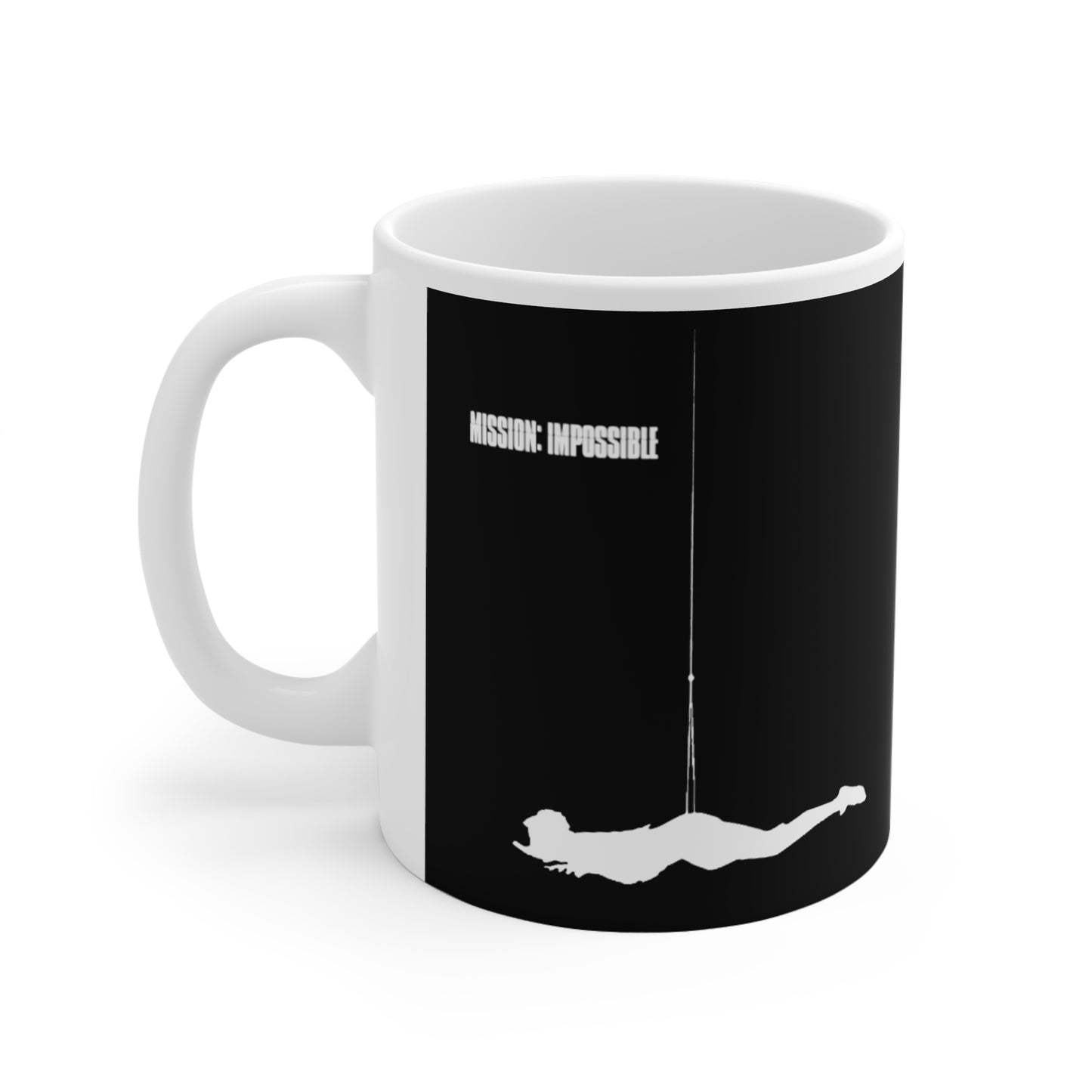 Mission Impossible - White Ceramic Mug, 11oz