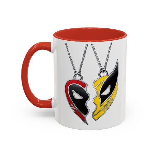 *HOT SELLER* Best Friends (Deadpool & Wolverine) Coffee Mug (11, 15oz)