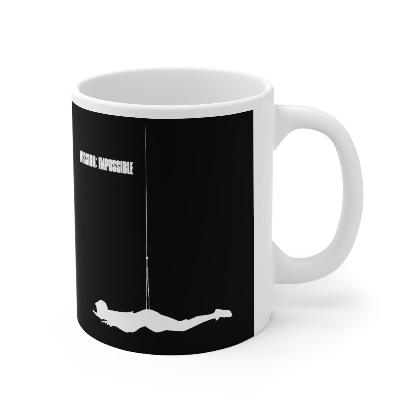 Mission Impossible - White Ceramic Mug, 11oz
